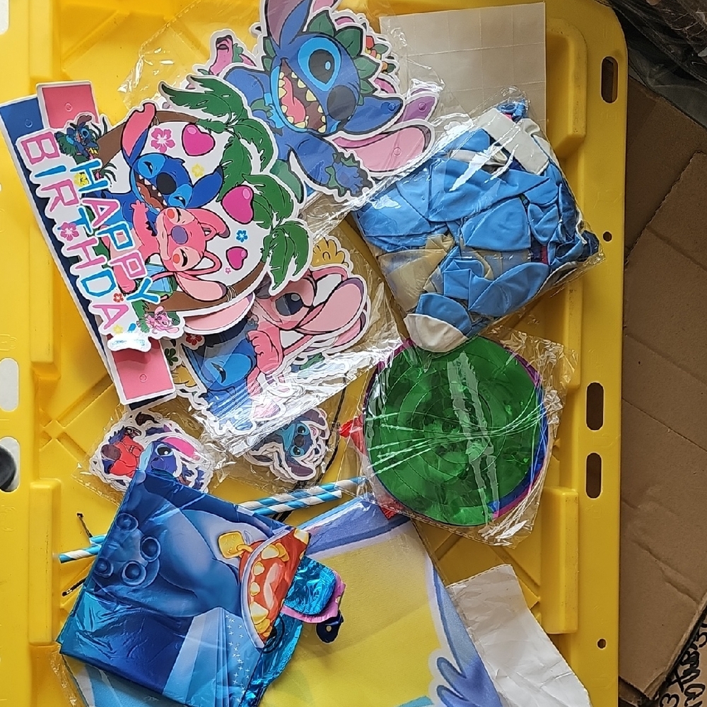 Lilo And Stitch Colorful Birthday Party Decorations